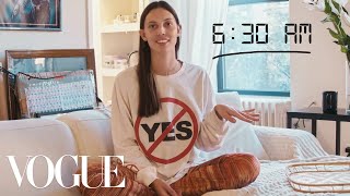 How Top Model Ruby Aldridge Gets Runway Ready  Diary of a Model  Vogue [upl. by Eniamirt505]