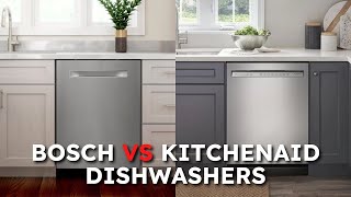 Bosch vs KitchenAid Dishwashers Which is Better [upl. by Bruner361]