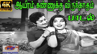 Aayiram Kannukku Female  ஆயிரம் கண்ணுக்கு பெண்  P Susheela Love Melody H D Song [upl. by Galitea635]