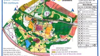 SYO Local orienteering event at Shire Brook Valley Sheffield 1 April 2017 [upl. by Wehttan214]