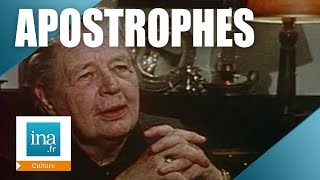 Apostrophes  Marguerite Yourcenar quotLOeuvre au noirquot  Archive INA [upl. by Rosenzweig]