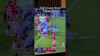 2024 NFL Super Bowl Predictions [upl. by Nomelc847]