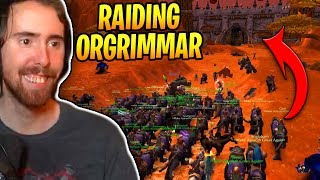 Asmongold Raids ORGRIMMAR In The Classic WoW Beta [upl. by Nerrag]