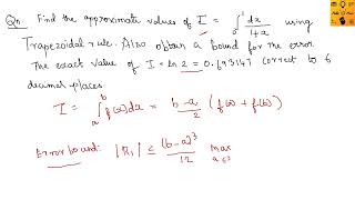 💥Trapezoidal rule  Numerical methods in Tamil 🤩 [upl. by Ahsiruam]