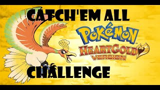 Pokemon Heart Gold Catch em All Challenge  Living Dex Quest Part 1 [upl. by Adnalram]