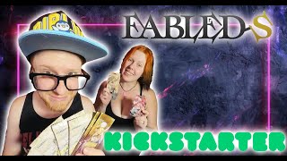 Fabled Sagas  My Wife and I Unbox Our Kickstarter Order [upl. by Elehcor]