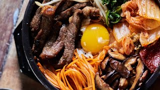 Hot Stone Bibimbap Recipe [upl. by Farwell]