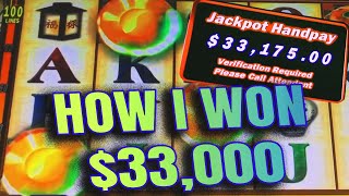 HOW I WON 33175 ON PLAYING SLOTS [upl. by Akinna]