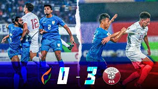 Reality check for India  India 03 Qatar  FIFA World Cup 2026 Qualifier [upl. by Ymmas577]