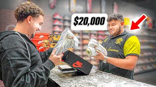 Millionaire Sells 10000 Sneaker Collection [upl. by Carter134]