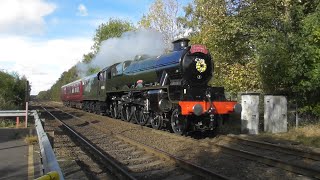 45596 Bahamas  KWVR to Tyseley Steam  Methley  22nd October 2024 [upl. by Ettinger853]