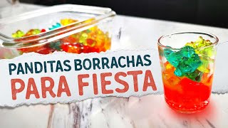 🌈Cómo PREPARAR Gomitas con Vodka  🐼 Panditas Borrachos [upl. by Leuname]