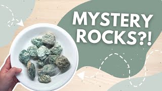 GIGANTIC BOX OF MYSTERY ROCKS  Rough Stone Rocks Unboxing [upl. by Acirretahs]