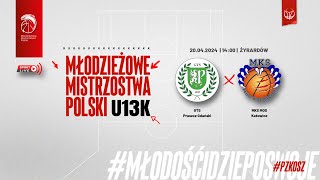 GTS Pruszcz Gdański  MKS MOS Katowice 14 MMP U13K [upl. by Eterg836]