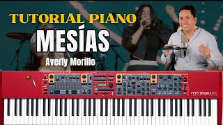 Mesías  Averly Morillo  Tutorial Piano [upl. by Lleihsad]