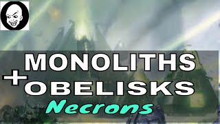 Necron Monoliths and Obelisks [upl. by Notlaw]