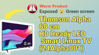 Shocking My New Thomson Smart TV Failed in Just 11 Days  Green Screen amp No Support [upl. by Enomsed]