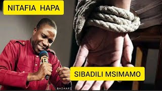 MBARIKIWA ATOA MSIMAMO MPYA  NITAFIA HAPA  NYEUSI NYEUSI BASI [upl. by Heyward41]