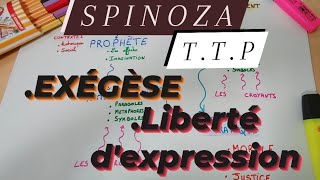 SPINOZA  TRAITÉ THÉOLOGICOPOLITIQUE PARTIE 2  Exégèse  liberté dexpression [upl. by Harness]