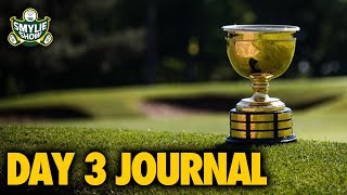 Presidents Cup Day 3 Journal Team USA Takes 117 Lead Into Singles [upl. by Eillit146]