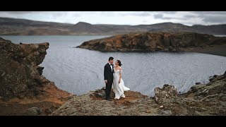 Dot amp Wen Jie  Wedding in Harpa Reykjavík Iceland [upl. by Nwahsak9]