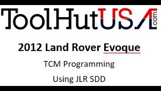 2012 land rover evoque TCM Programming [upl. by Elleined]