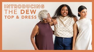 Introducing the Dew Top amp Dress Sewing Pattern by Friday Pattern Company [upl. by Philan828]