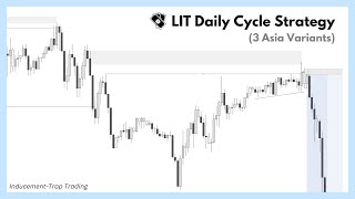 Easy LIT Daily Cycle Strategy 3 Variants  2Phase Inducement Trap Trading [upl. by Sparhawk38]