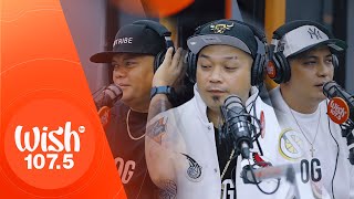 Hukbalahap of Tondo Tribe amp OG Sacred perform quotBuhay ng Gangstaquot LIVE on Wish 1075 Bus [upl. by Eerat]