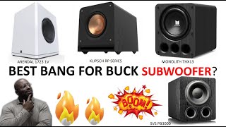 Arendal 1723v Subwoofer Review  Edge of Tomorrow Demo [upl. by Assirk]