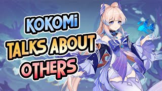 Sangonomiya Kokomi Talks About Other Characters  Kokomis ENG Quotes  Kokomi Voice Lines [upl. by Strong811]