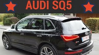 Audi SQ5 tdi 2014  Acceleration  Competition  Test  Drive  Sound  Autobahn  Exhaust  Review [upl. by Indnahc933]