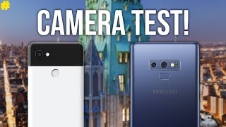 Google Pixel 2XL vs Samsung Galaxy Note 9 Camera Comparison [upl. by Harli]