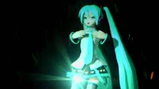 Hatsune Miku 3D Holographic Avatar in Live Concertflv [upl. by Crescin]