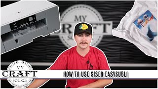 HOW TO USE EASYSUBLI  Sawgrass SG1000  Siser EasySubli HTV  My Craft Source [upl. by Kersten]