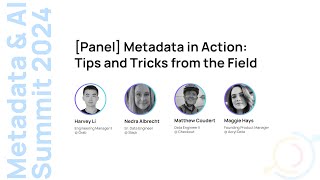 Panel Metadata in Action Tips and Tricks from the Field [upl. by Kenlee]