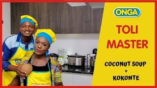 Toli Master cooks Coconut Soup and Kokonte [upl. by Froh]