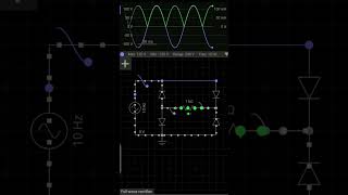 Full wave rectifier circuitelectrical shorts videoselectrical [upl. by Anitsyrk]