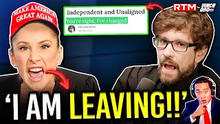 Ana Kasparian SHOCKS Leftists by Announcing Shes LEAVING the Left [upl. by Gylys]