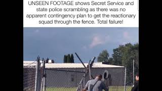 Unseen Footage Shows Secret Service amp State Police Are Really The Keystone Cops Trump [upl. by Anivid978]