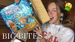 ASMR Can I Eat This ENTIRE Rice Krispy Treat [upl. by Gloriane]