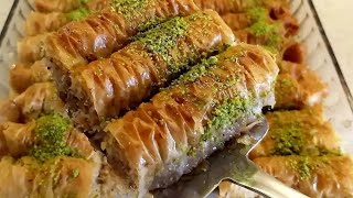 Yiyenler el açması sanıyor 🤭 hazır yufkayala baklava tarifi [upl. by Sandberg]