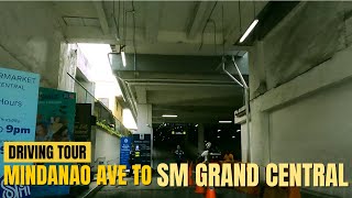 4K DRIVING TOUR  MINDANAO AVE TO SM CITY GRAND CENTRAL CALOOCAN CITY PHILIPPINES [upl. by Laktasic]