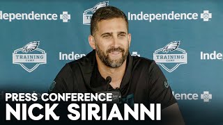 Eagles Press Conference Nick Sirianni  August 7 2024 [upl. by Sitnerp]