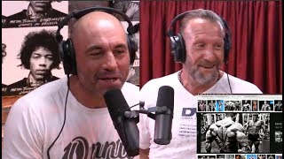 Dorian Yates Looks at His Old Bodybuilding Pictures  The Joe Rogan Experience [upl. by Ayihsa]