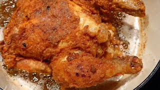 THE BEST FRIED PETIT POUSSIN CHICKEN IN THE WORLD [upl. by Willamina]