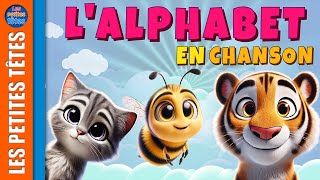 Chanson pour apprendre lalphabet aux enfants maternelle de A à Z [upl. by Walley]