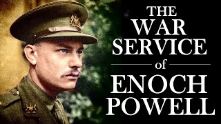 Enoch Powell  Full Interview on World War II and his Military Career with Conrad Wood  10121987 [upl. by Nizam536]