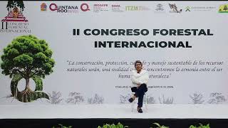 PONENTE MC VICTORIA JUANA SANTOS JIMÉNEZ II SEGUNDO CONGRESO FORESTAL INTERNACIONAL [upl. by Horgan895]