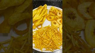 Easy homemade PLANTAIN CHIPS [upl. by Celka]